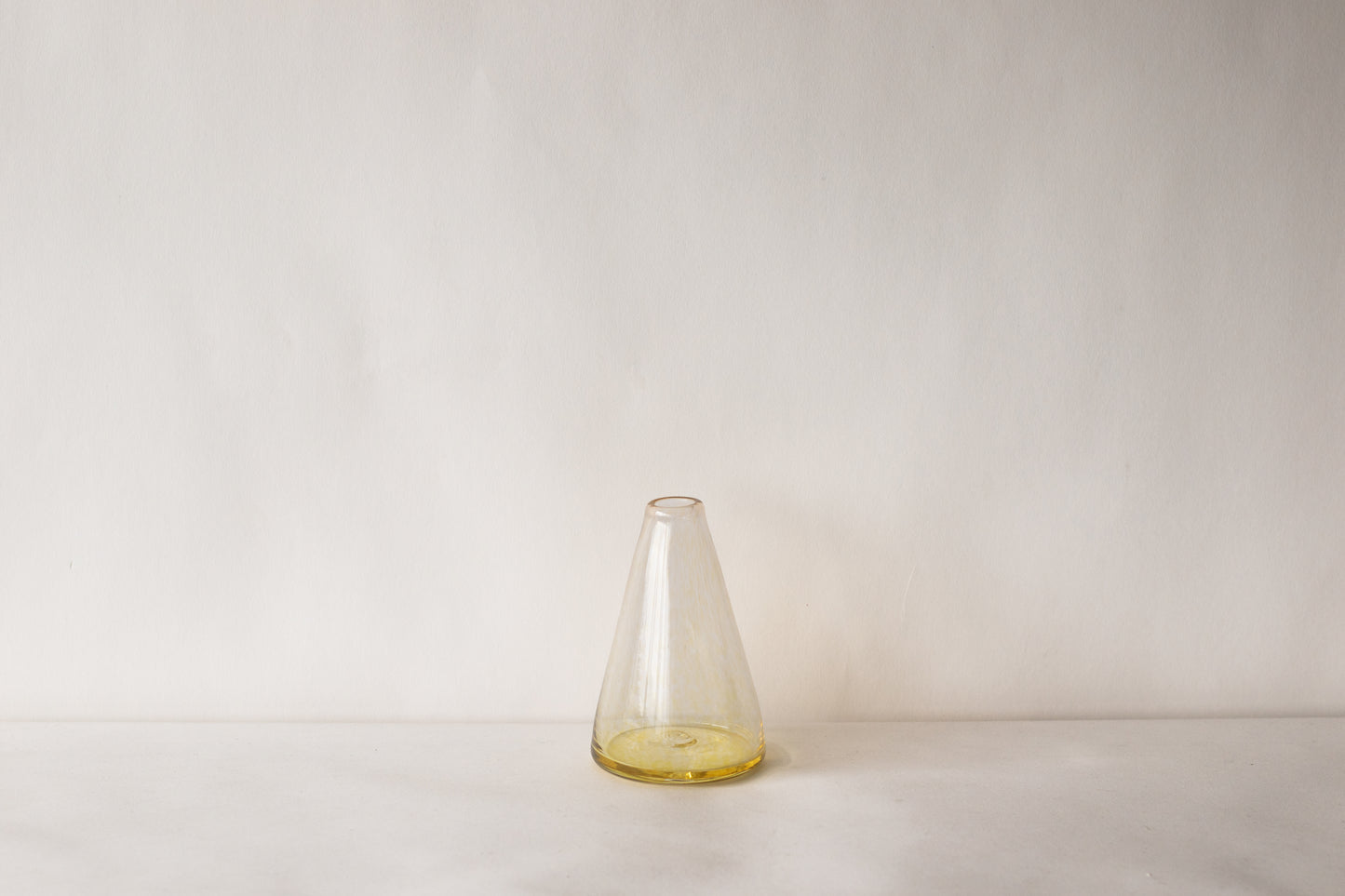 Monmouth Glass Candy Conical Vases