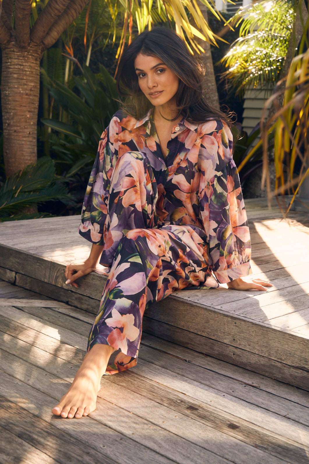 Lottie Silk Pyjama Top