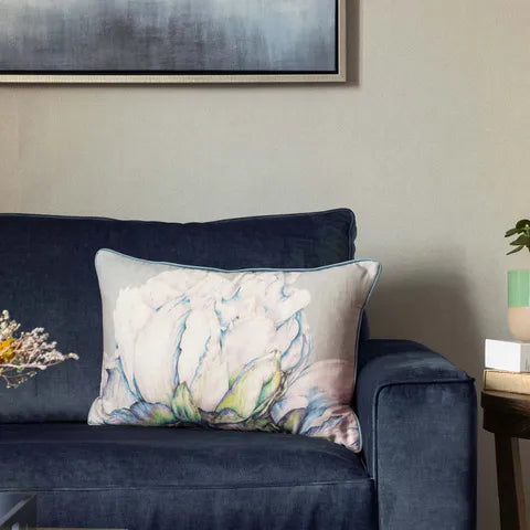 Alston Bluebell Cushion - Voyage Maison