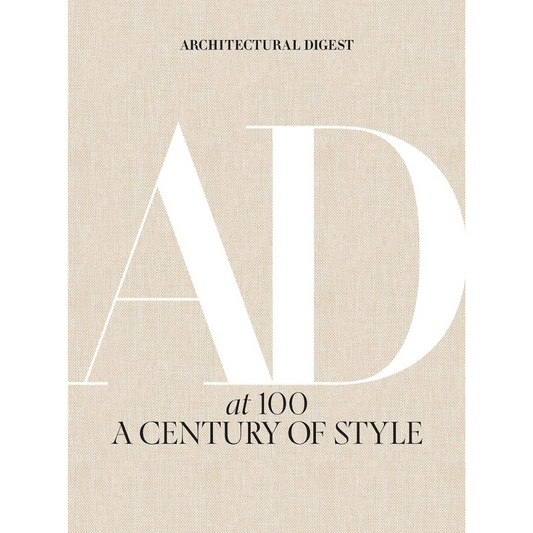 Coffee table book cover of the Architectural Digest A Century of Style book