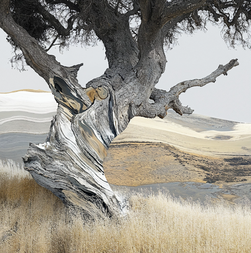 Gracefully Twisted - Steve Ballantyne Art