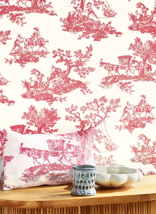 Cadence Toile du Jouy Wallpaper