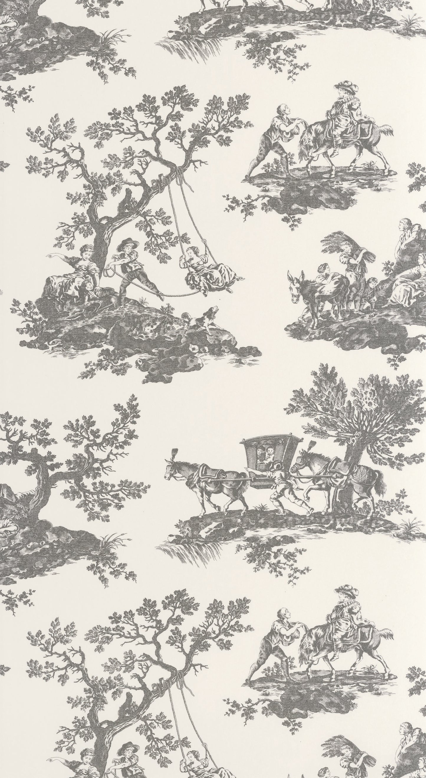 Cadence Toile du Jouy Wallpaper