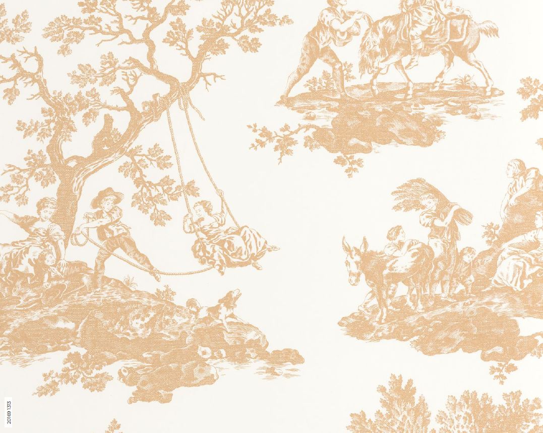 Cadence Toile du Jouy Wallpaper