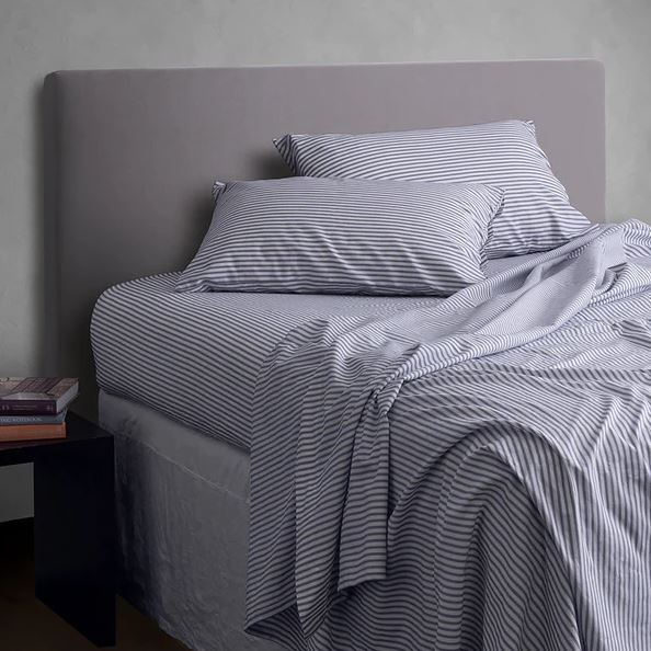 Classic Ticking Duvet Sets - Seneca