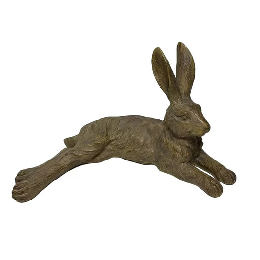 Pecan Country Hare Statue - Resting Earth