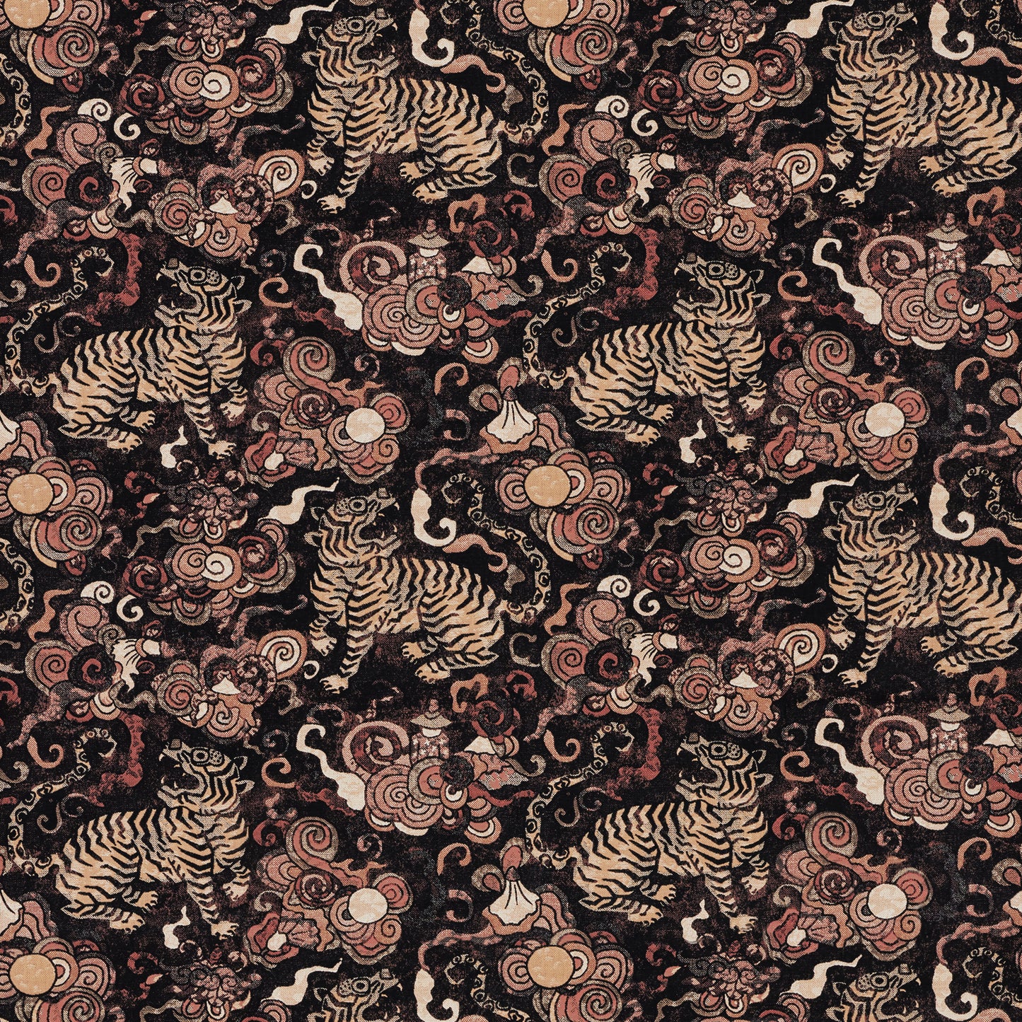 Desa Tiger Fabric - Warwick Fabrics