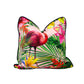 Fabulous Flamingo Velvet Cushion - Victoria Jane