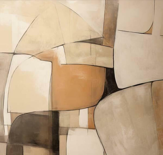 Formscape of Neutral II Art Print