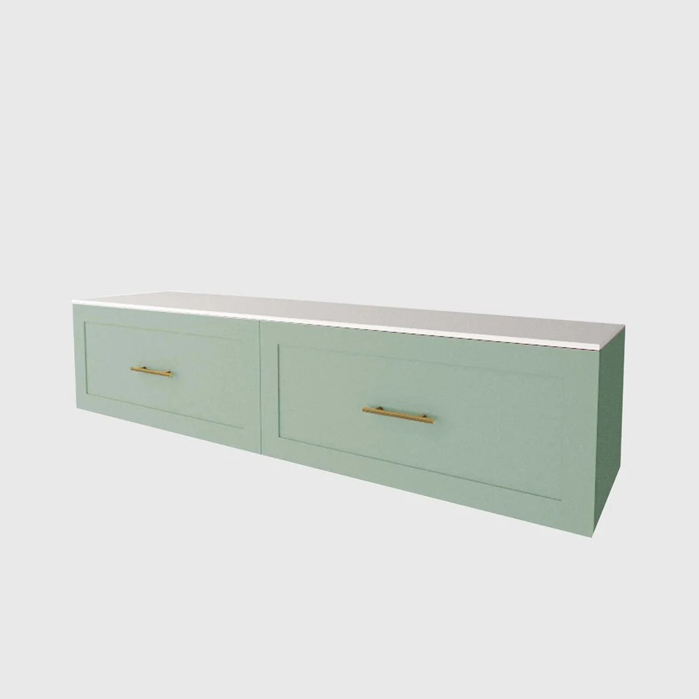 Furbelo Bathroom Vanity 1800mm - Two Drawer