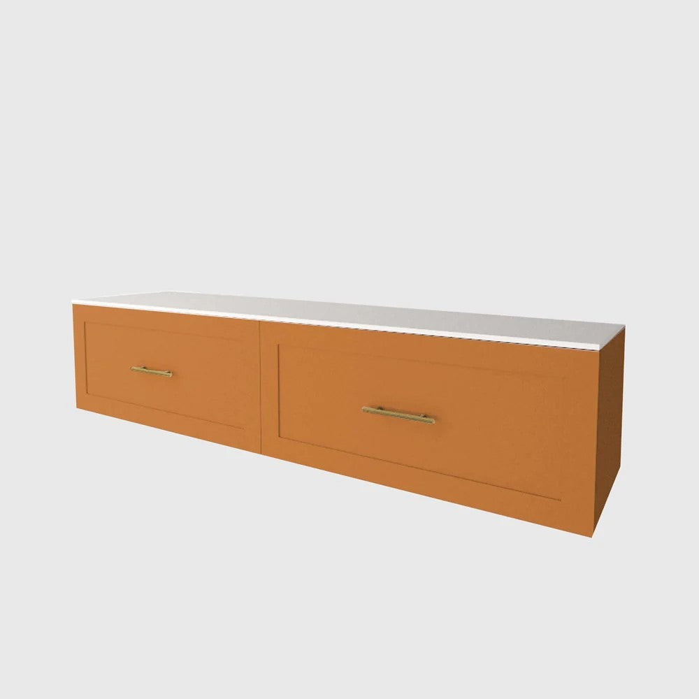 Furbelo Bathroom Vanity 1800mm - Two Drawer
