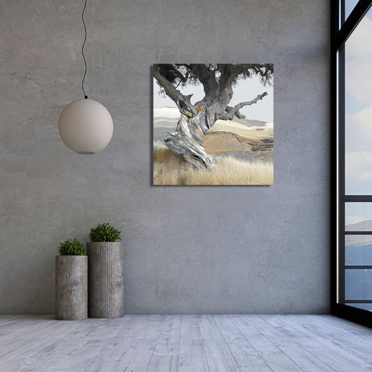 Gracefully Twisted artwork on canvas by Steve Ballantyne