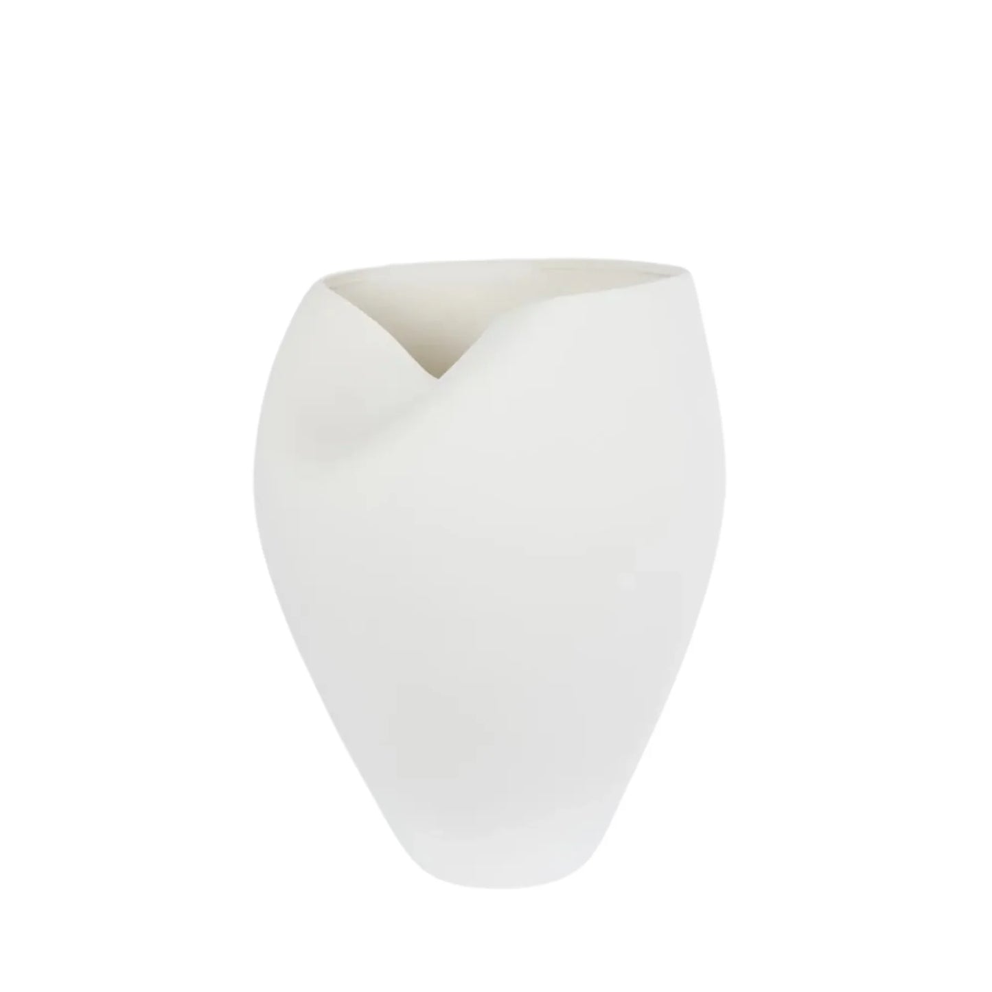 Guan white architectural vase