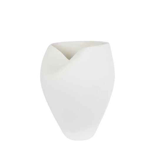Guan white architectural vase