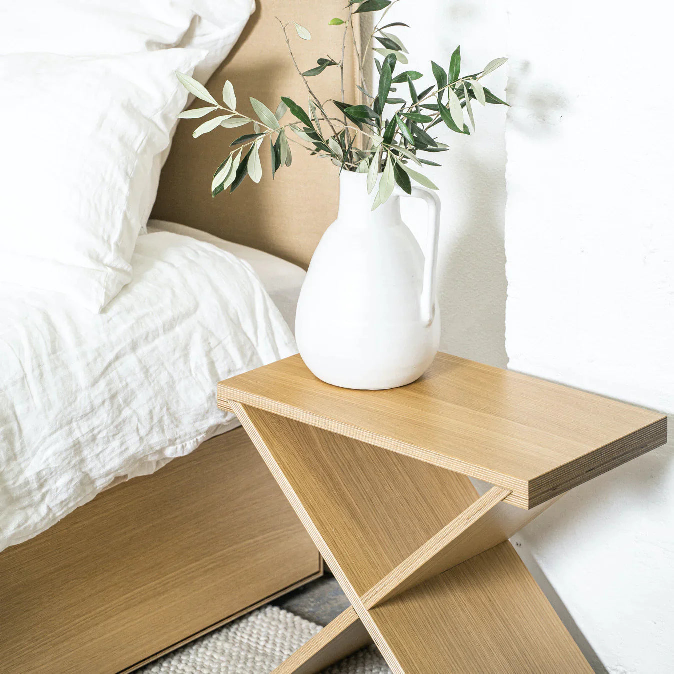 Harvey Foldaway Seat - Walnut Plywood