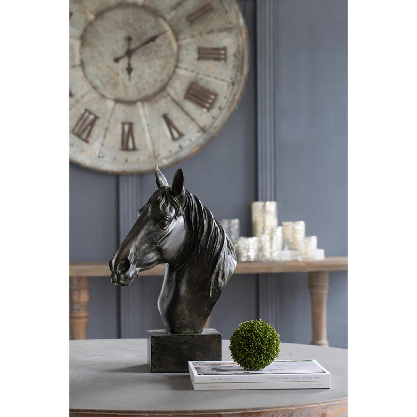 Horse Head Sculpture