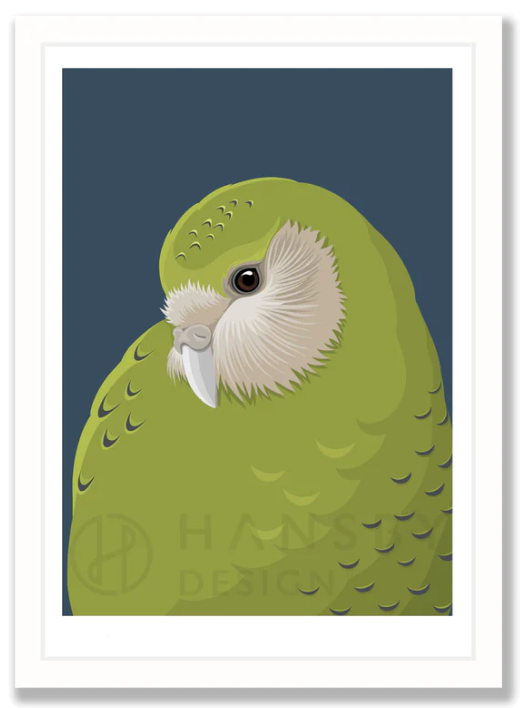 Kakapo Baby Art Print