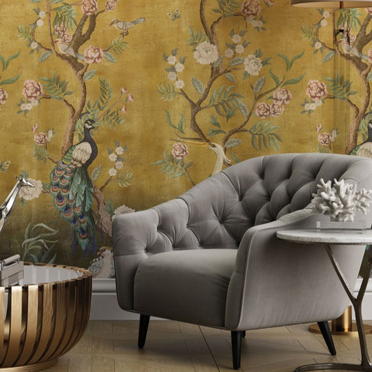 Kubla Khan Chinoiserie Wallpaper Mural