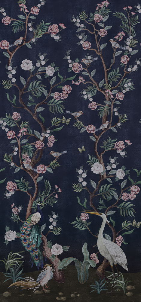 Kubla Khan Chinoiserie Wallpaper Mural