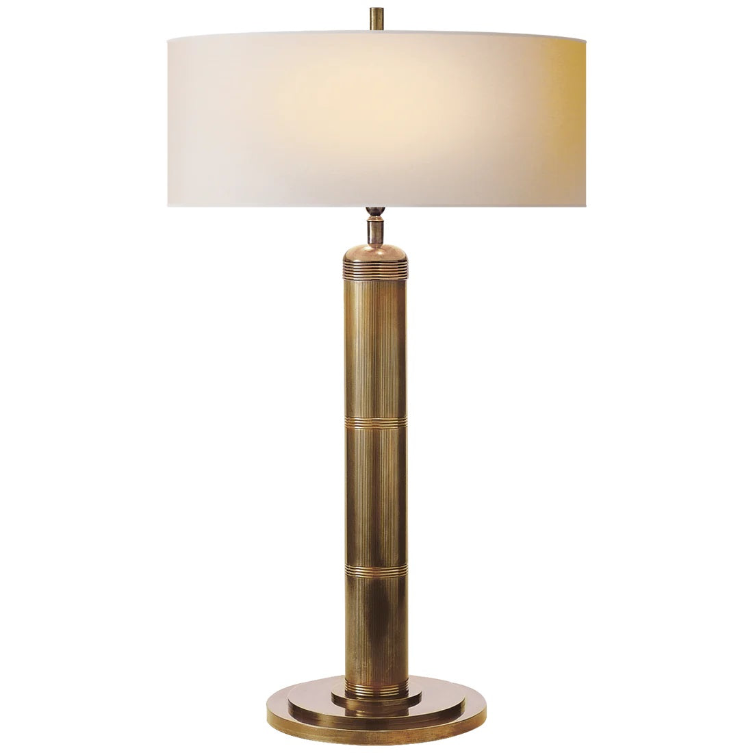 Longacre Table Lamp - Antique Brass