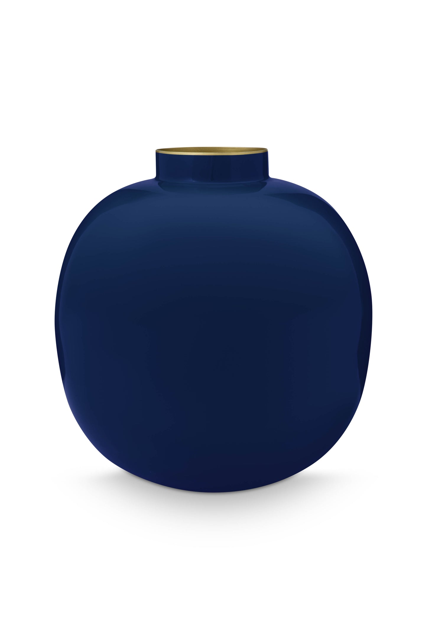 Round Metal Vase 23cm