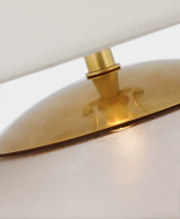 Morton Table Lamp - Burnished Silver