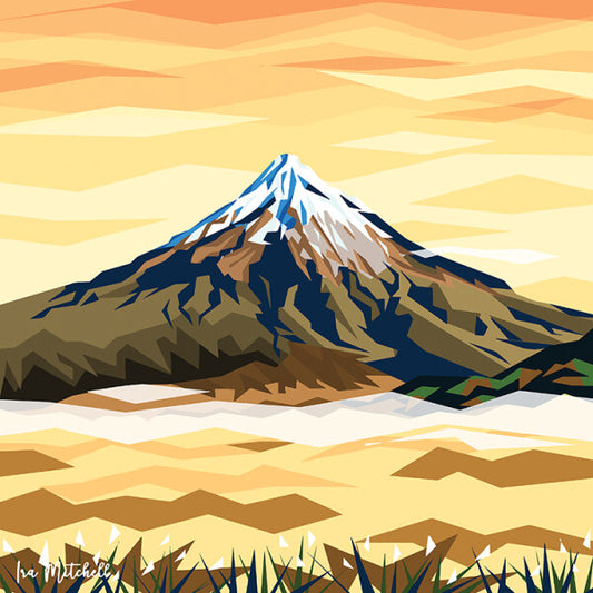 Mt Taranaki art print
