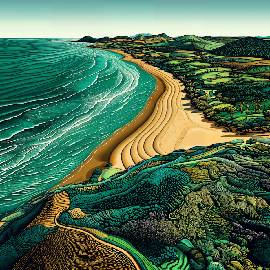 Muriwai - Steve Ballantyne Art