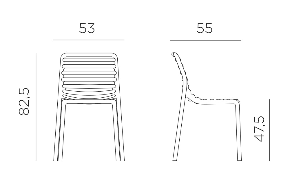 Nardi Doga Bistro Chair