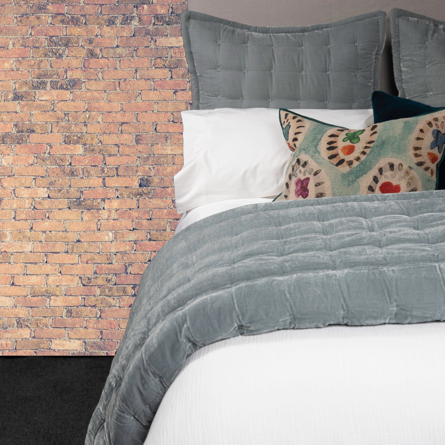 Pin Velvet Coverlet from Seneca