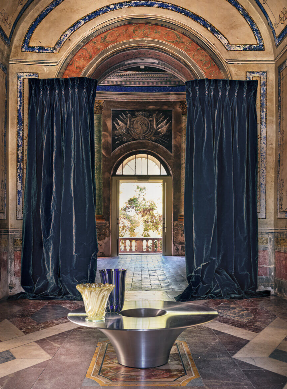 Palazzo Gangi Silk Velvet