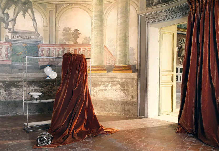 Palazzo Gangi Silk Velvet