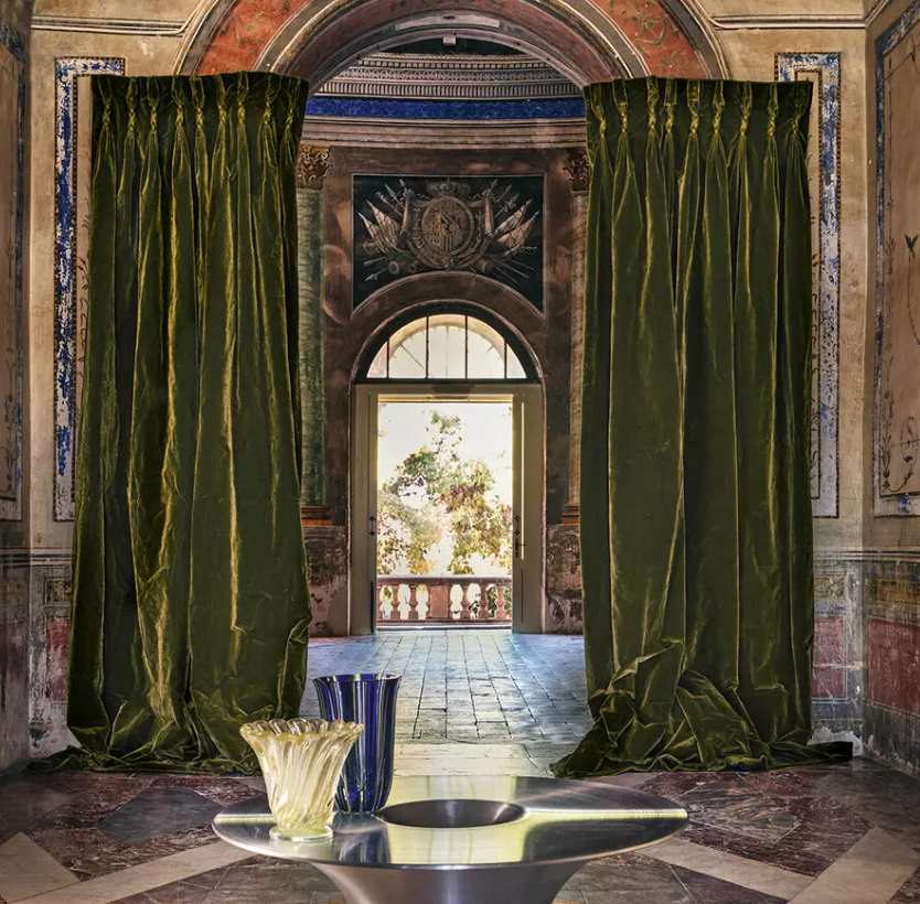 Palazzo Gangi Silk Velvet