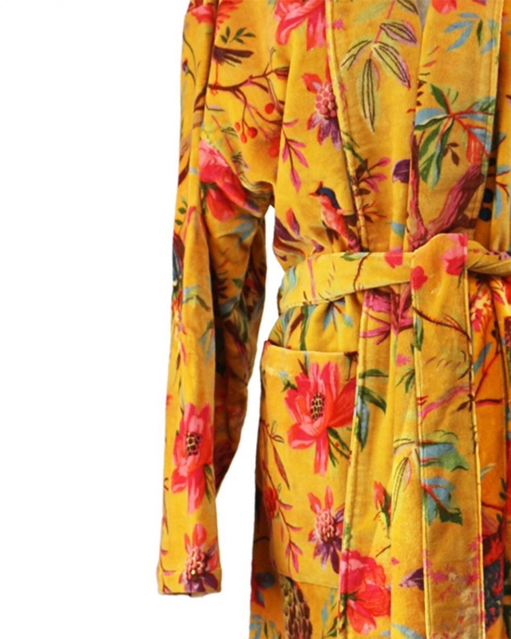 Paradise Gold Velvet Robe