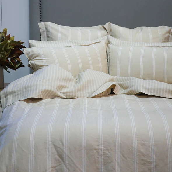 Provence Cotton/Linen Duvet Set