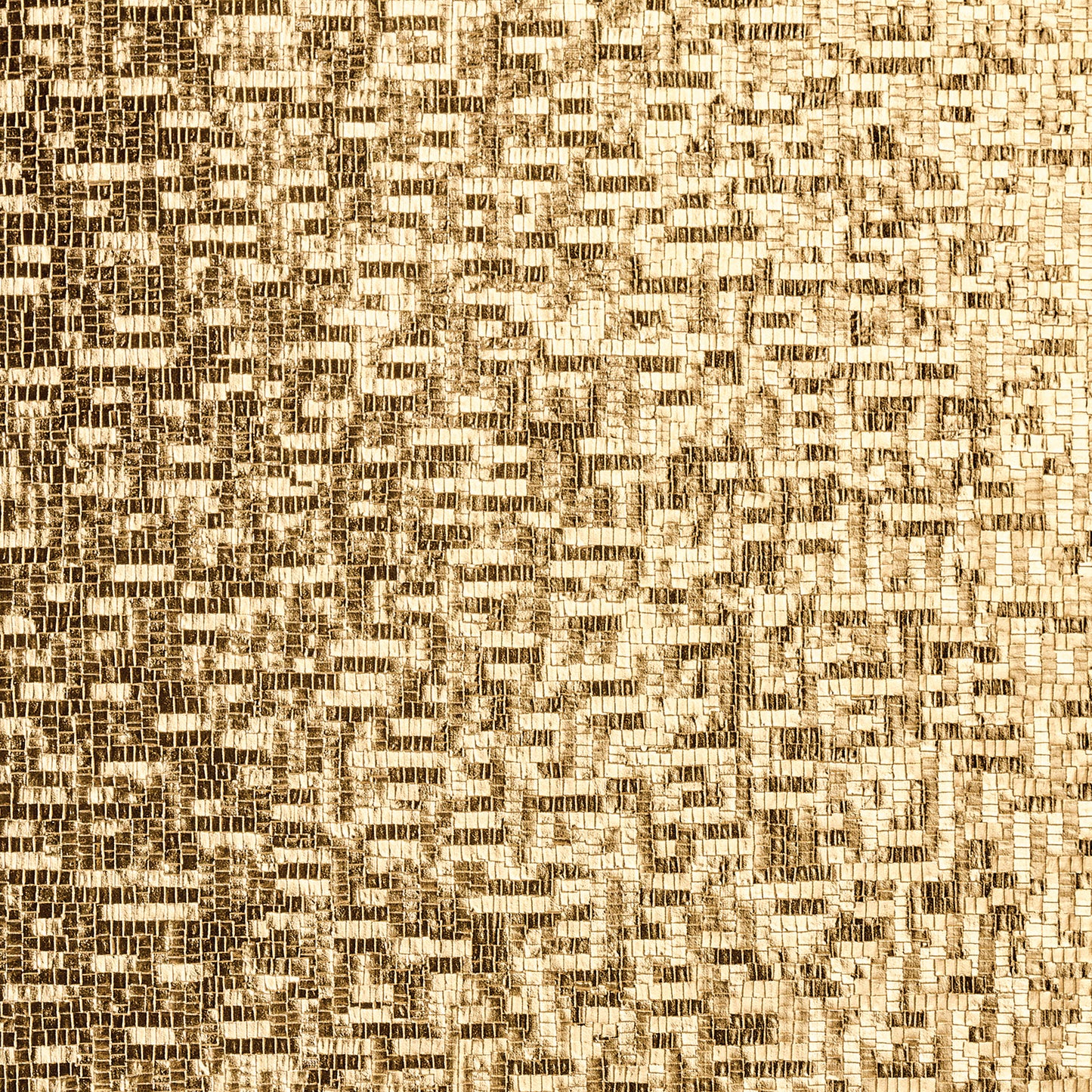 Textured gold patterned wallpaper