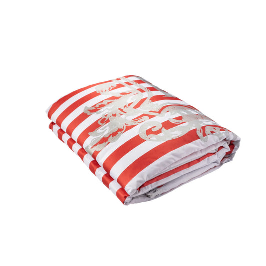 Queen With Red Luxury Picnic Blanket