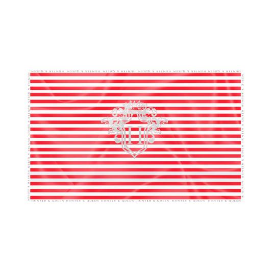 Queen With Red Luxury Picnic Blanket