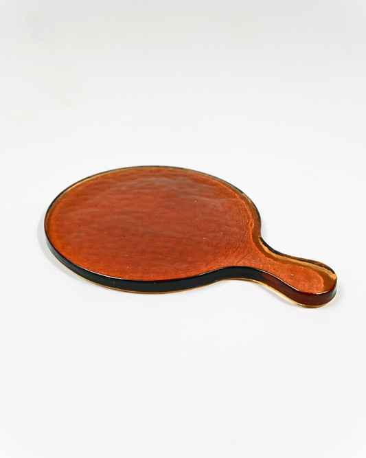 Glass Serving Platter - Round