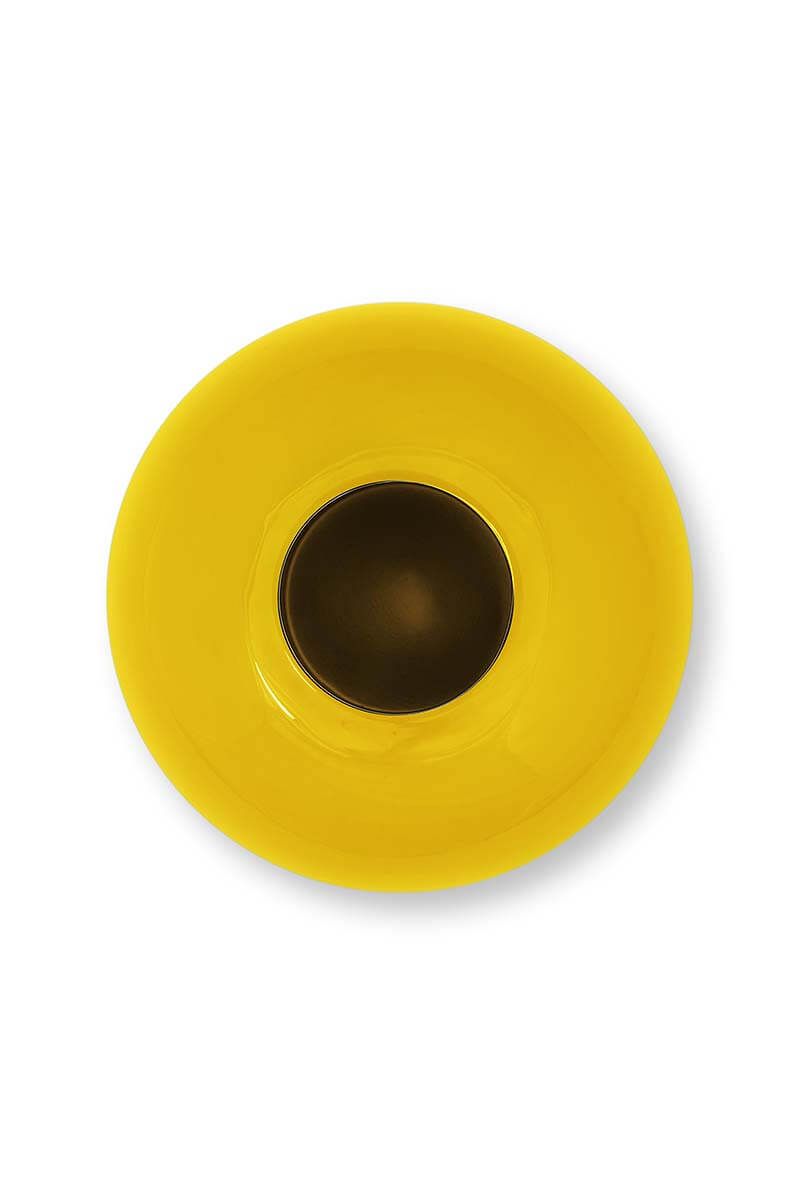 Round Metal Vase 23cm