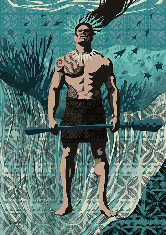 Tagaloa Art Print - Darcy Solia