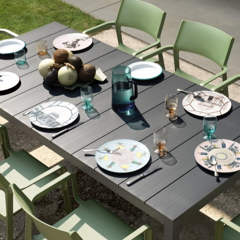 Trill Rio 140 ALU Outdoor Dining Set (6-Seater) by Nardi