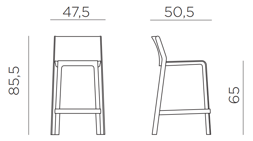 Trill Kitchen Bar Stool