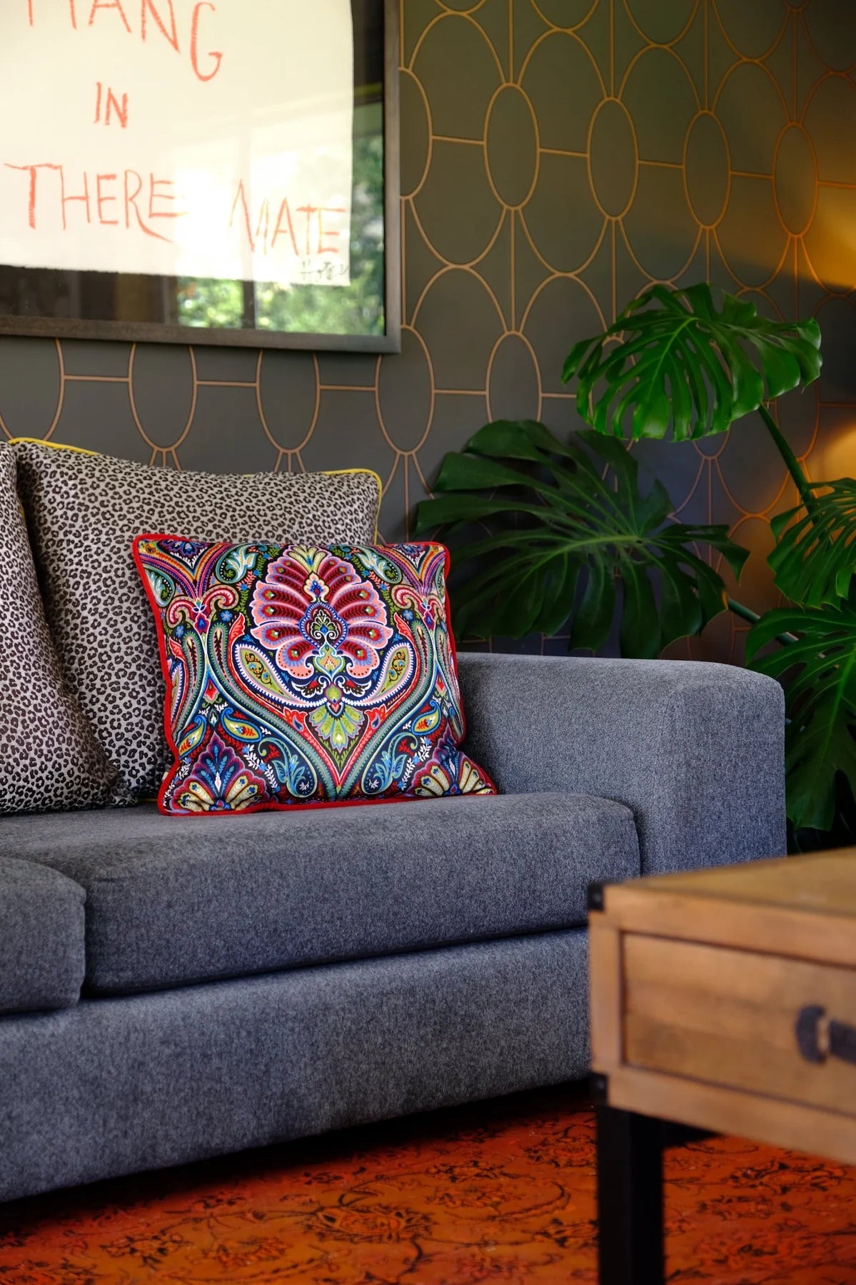 Velvet Empire Carnival Cushion