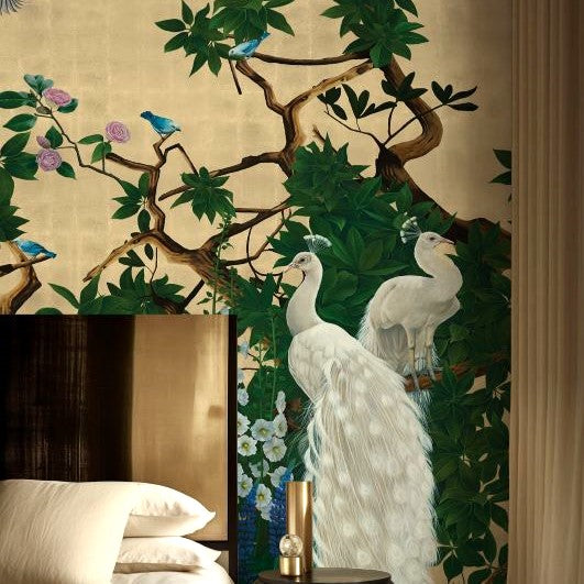 Vera's Garden Chinoiserie Wallpaper Mural