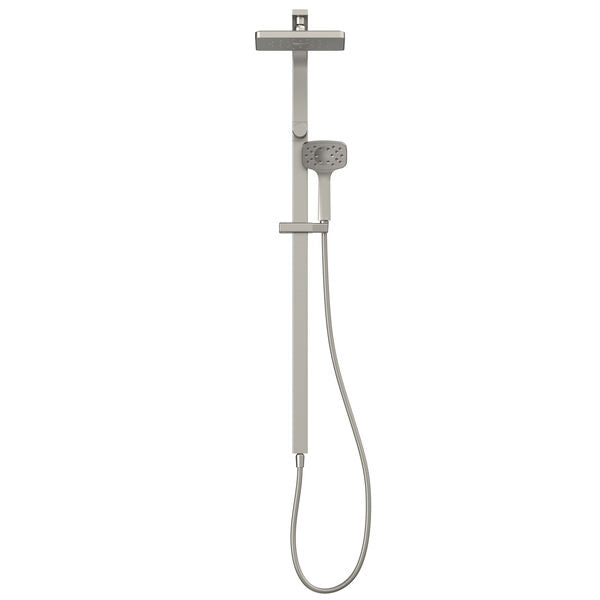Methven Waipori MK2 Satinjet Rail Shower With Overhead - Brushed Nickel