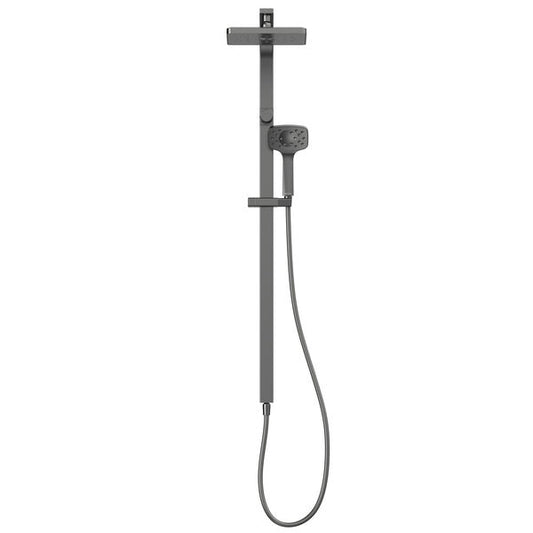 Methven Waipori MK2 Satinjet Rail Shower With Overhead - Gunmetal