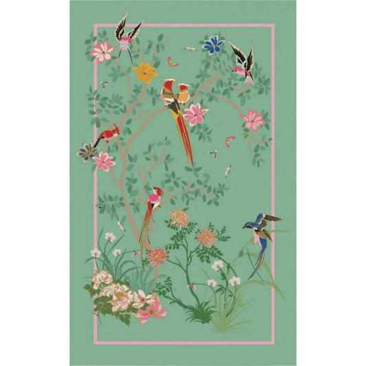 Wendy Morrison Rug - Birdsong Jade