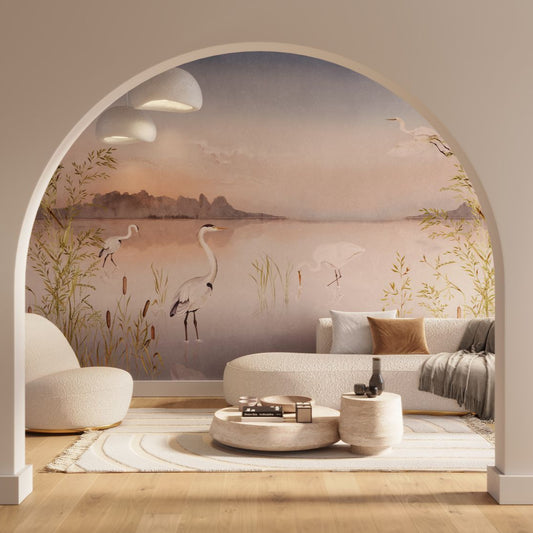Wild Marsh Wallpaper Mural - Casadeco