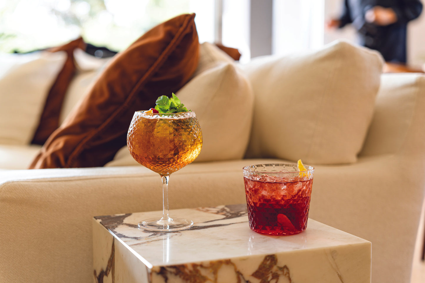 Veneziano Mixology Whisky Tumbler - Zafferano